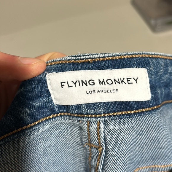 Flying Monkey High Rise Boot Jeans - Picture 3 of 5